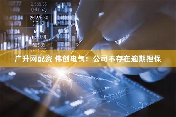 广升网配资 伟创电气：公司不存在逾期担保